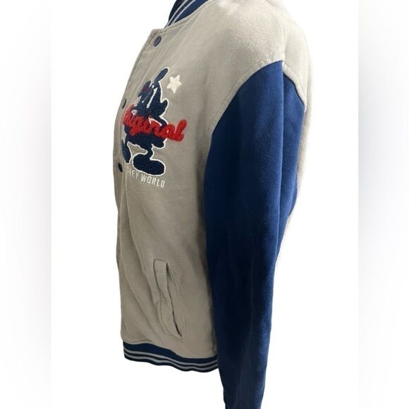 Walt Disney World Mickey Mouse 1971
Gray Button Down Bomber Jacket medium - Picture 5 of 11